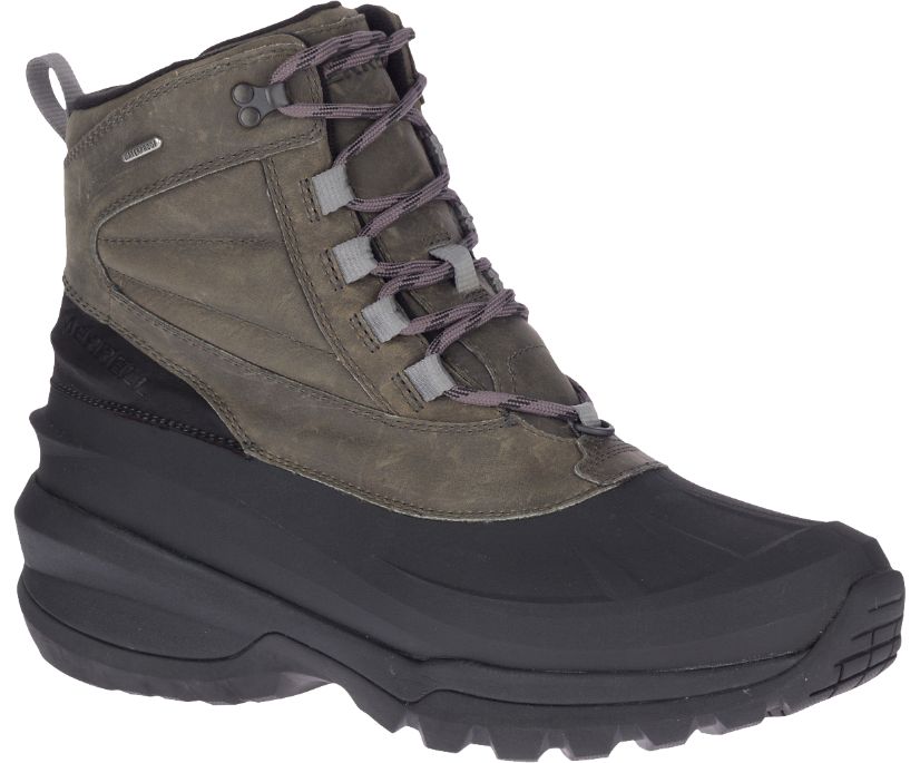 Buty Merrell Thermo Slush Mid Shell Wasserdicht - Buty Trekkingowe Męskie Merrell - Szare [TJSUL-126